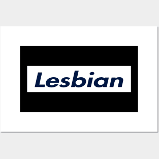 SUPER LESBIAN LOGO Posters and Art